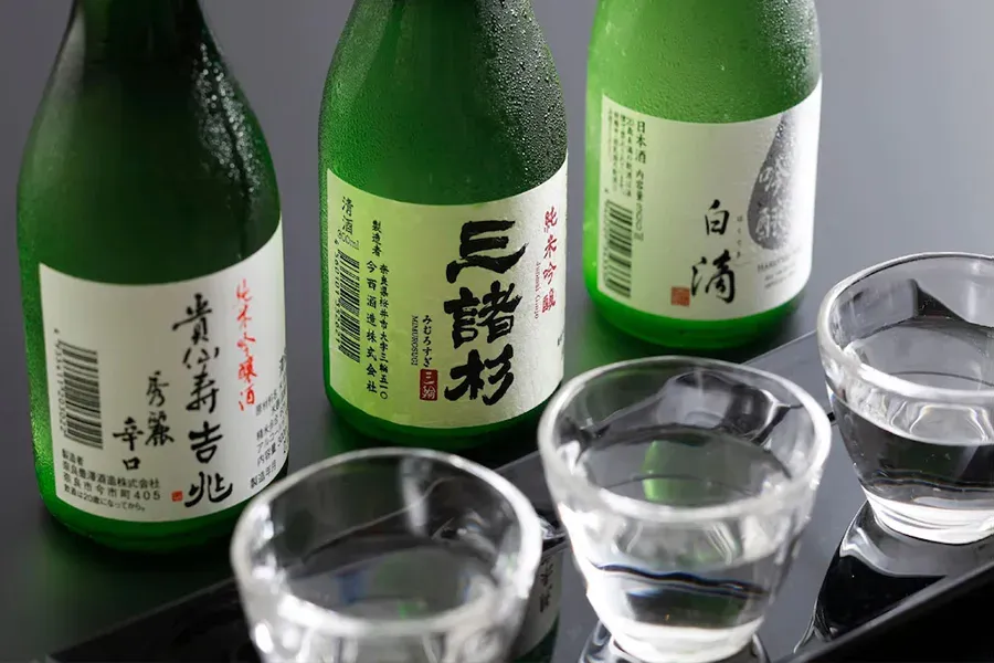 Local sake from Nara